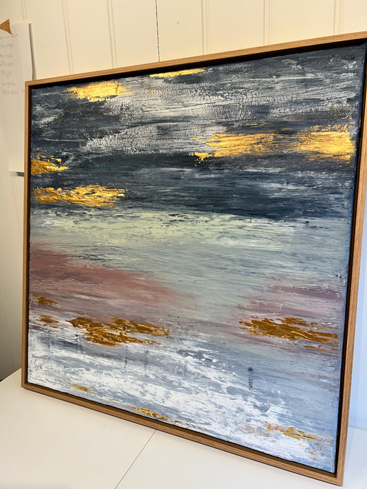 ‘Blush Haze’: Reverie collection - canvas