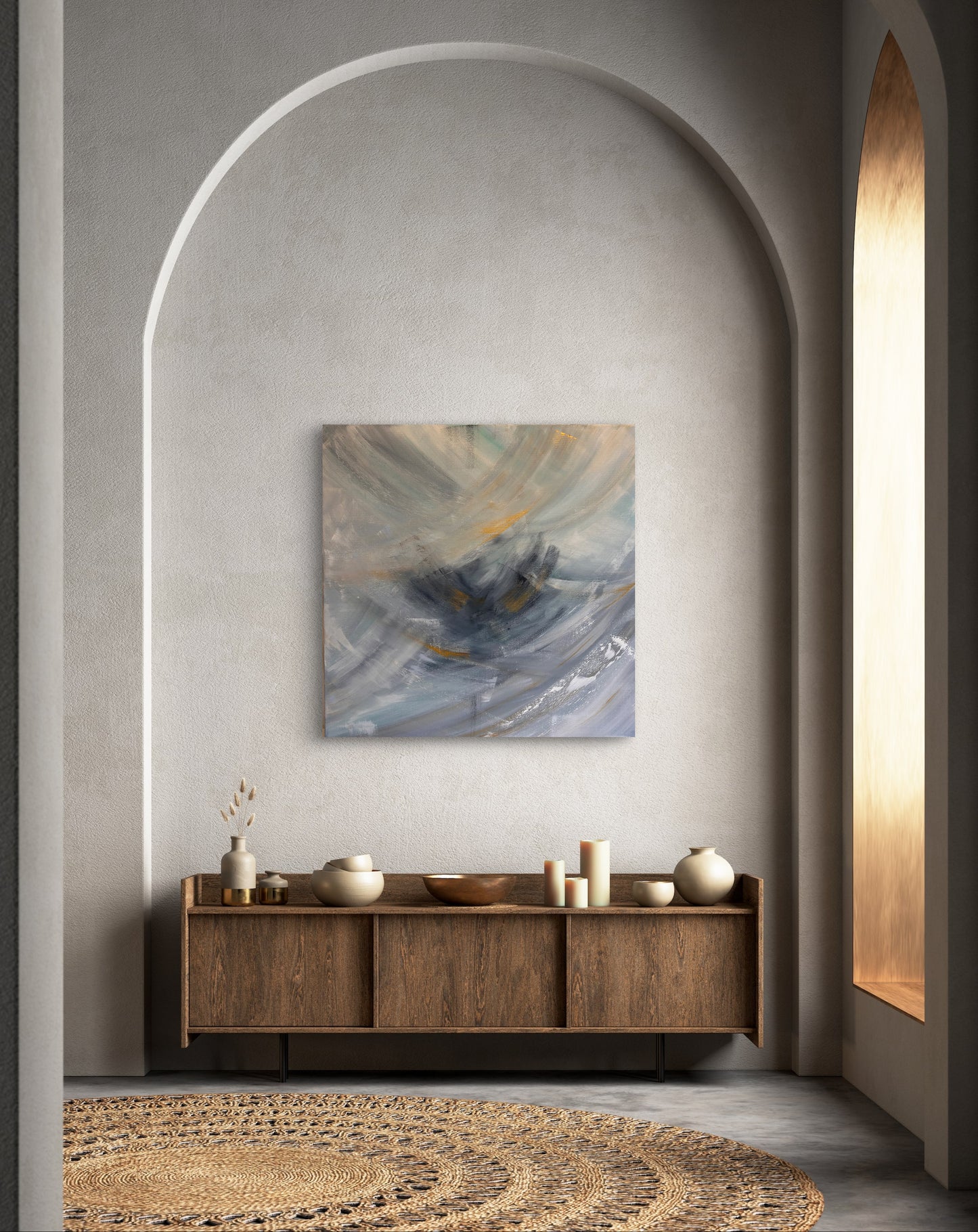 'Ethereal Currents’: Reverie collection - canvas