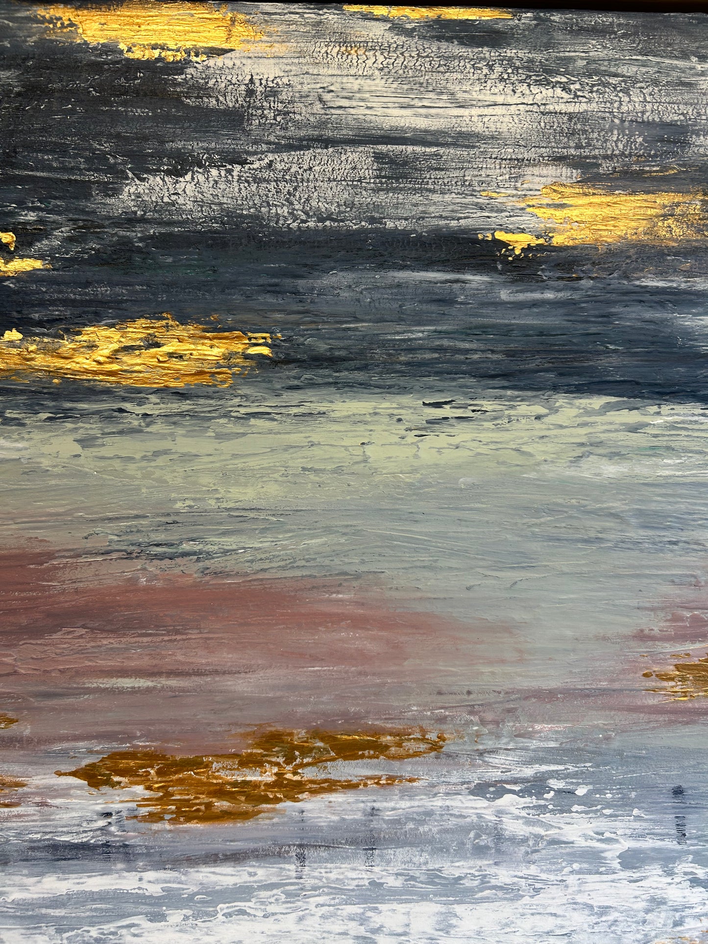 ‘Blush Haze’: Reverie collection - canvas